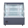 Refrigerador de pastel de exhibición comercial de acero inoxidable